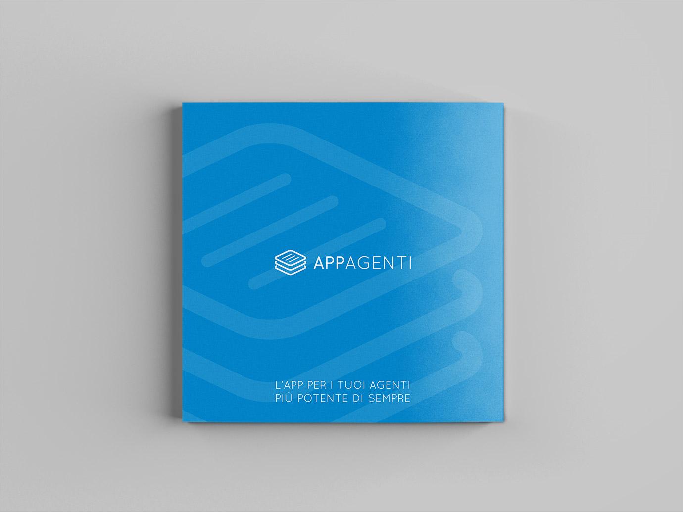 AppAgenti catalogo copertina grafica