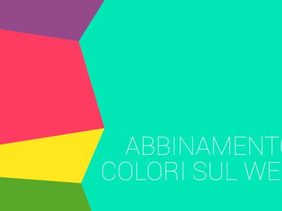 Abbinamento colori su web