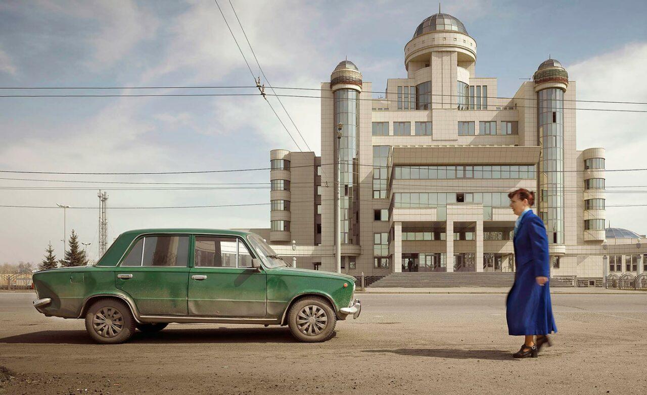 Imperial Pomp - Post Soviet High-Rise fotografie di Frank Herfort